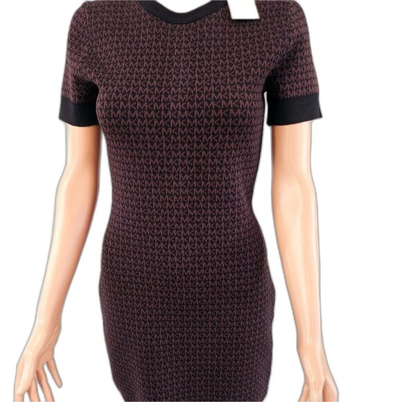 Never Worn NWT Michael Kors Short Sleeve Above The Knee Dress - Picture 1 of 16